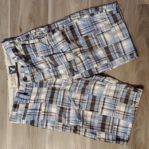 AE Size 26 Longer Length Patch Work Shorts